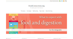 Desktop Screenshot of foodconnections.org